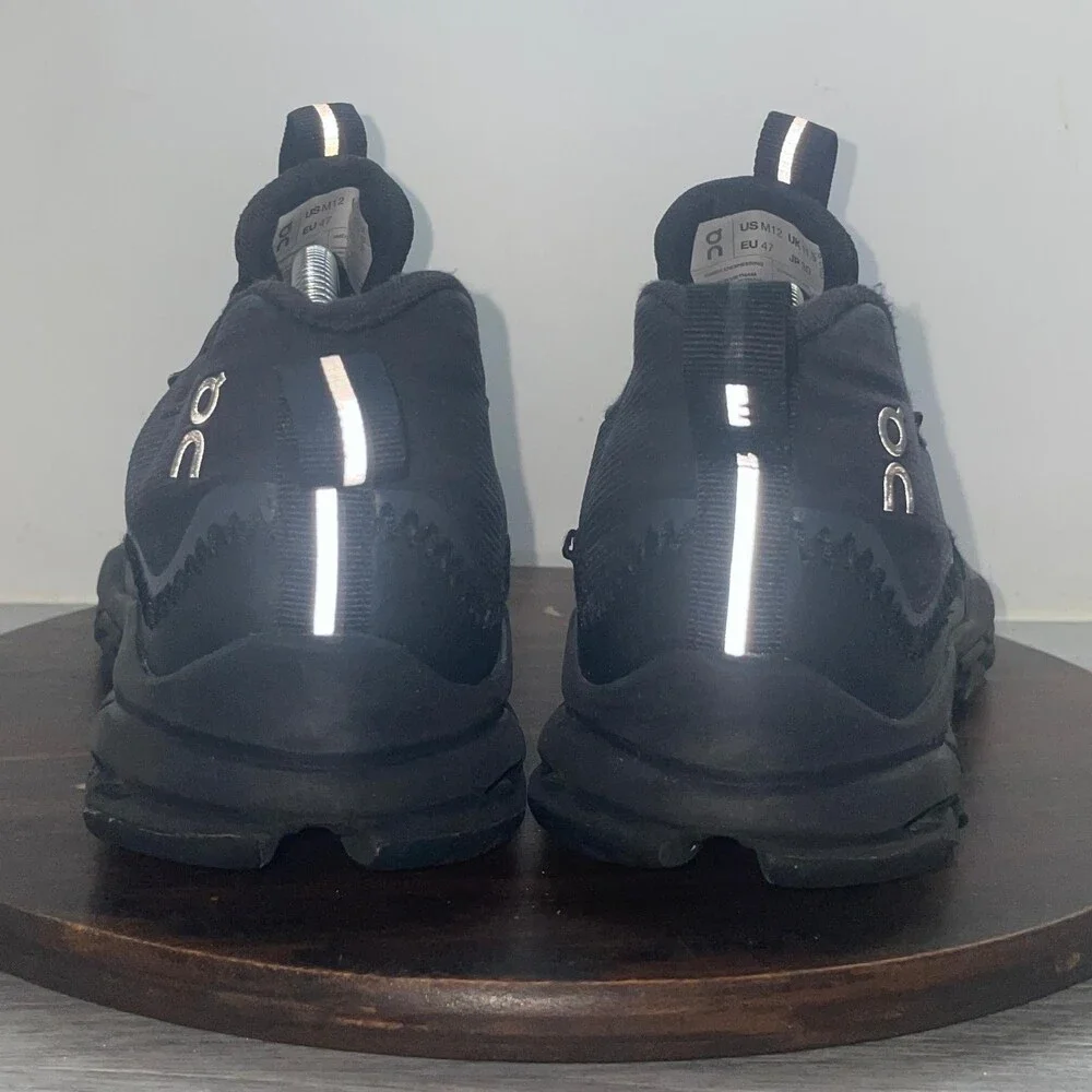 On Cloud Cloudaway Mens 12 Black Athletic Running Sneakers Shoes 3MD30450485